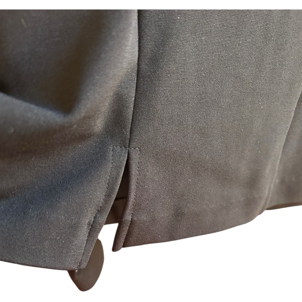 Lane Bryant black full zipper stretch A-line blazer Size 22/24 - Picture 4 of 8